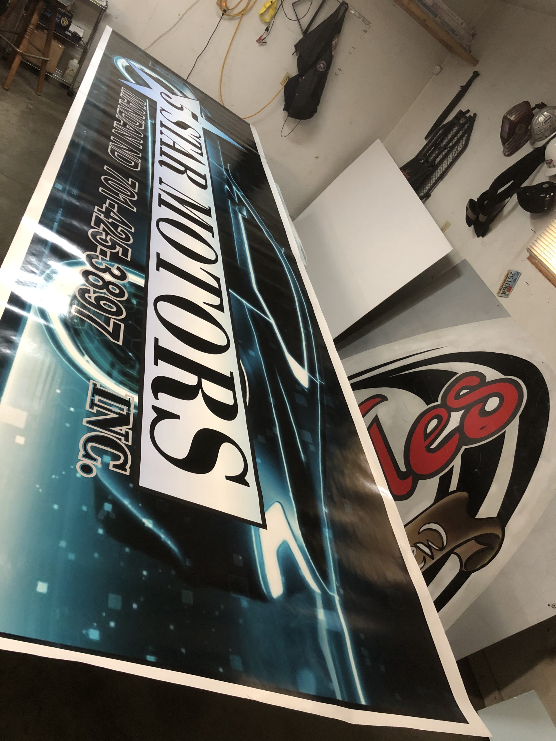 Calendered Vinyl Graphics