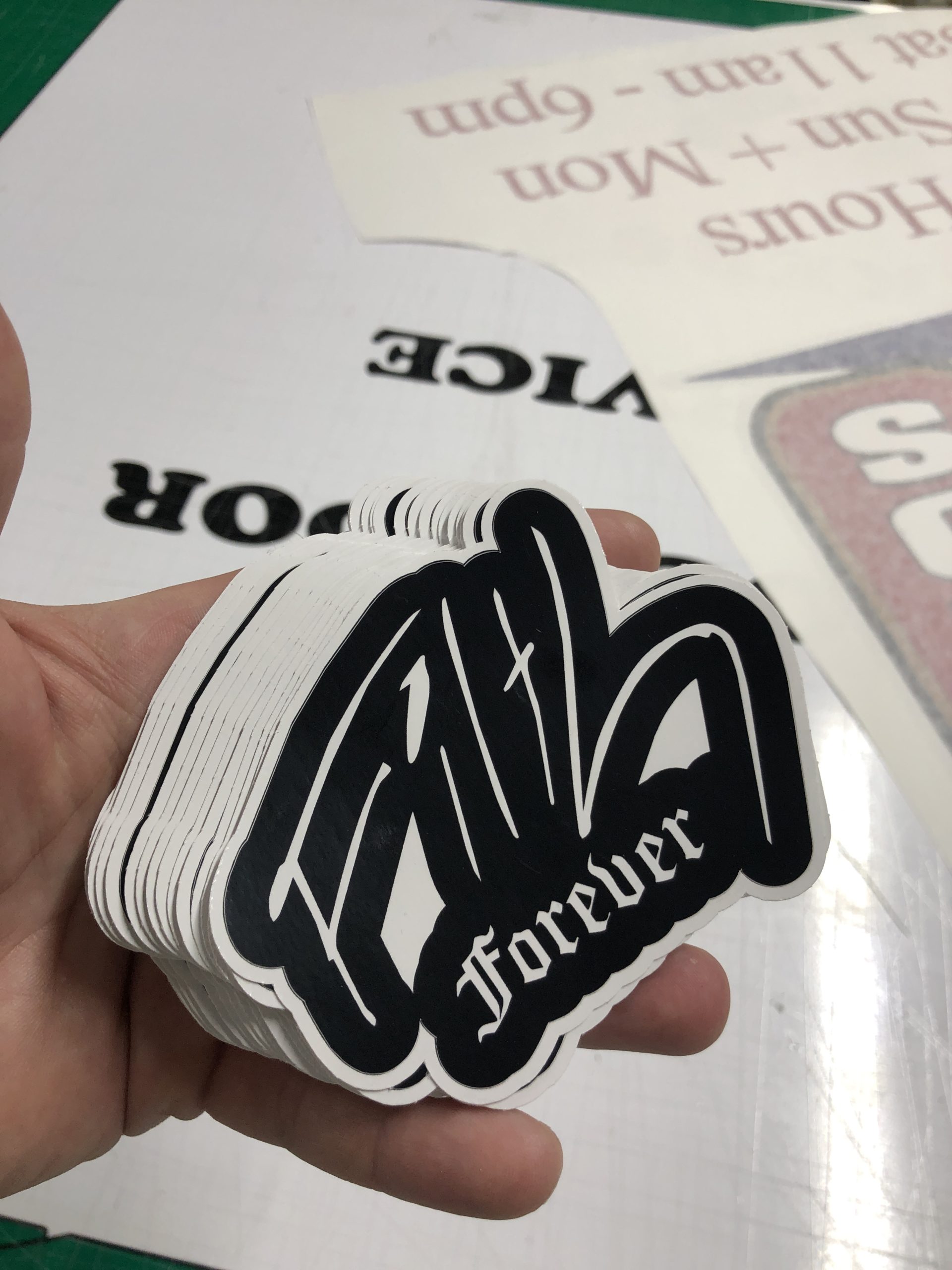 Die Cut Stickers